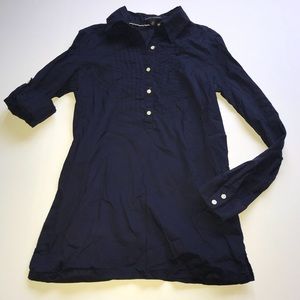 Banana Republic button down tunic with roll up